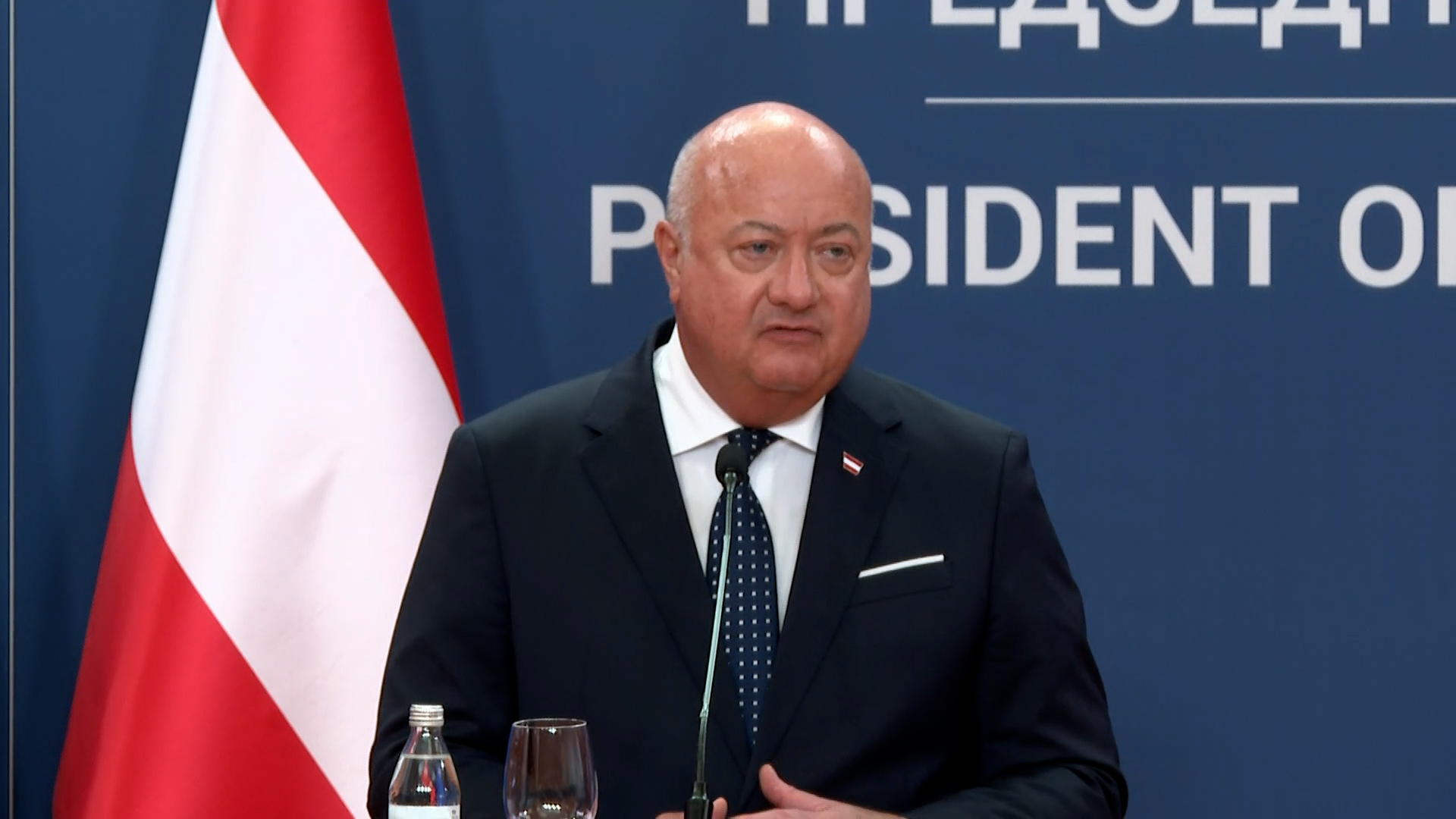 Beograd, Kristijan Stoker savezni kancelar Republike Austrije, dijalog sa Pristinom nema alternativu Beograd, Kristijan Stoker savezni kancelar Republike Austrije, dijalog sa Pristinom nema alternativu